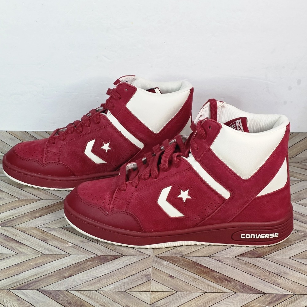 Converse Weapon Luxe Mid Sneakers 'Days Ahead' A14832C Red Men's Size 11 - Picture 3 of 9